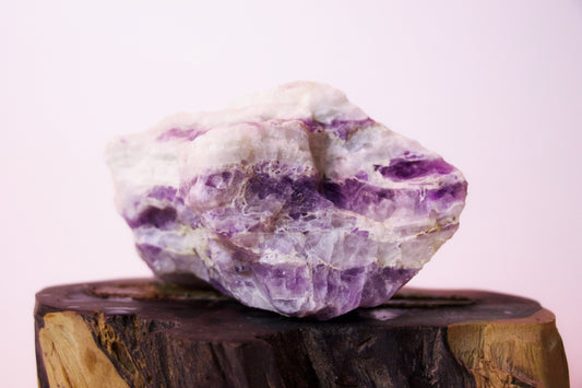 Purple Fluorite Crystal - Natural Healing Gem for Stress Relief & Clarity | Energy Boosting Stone